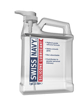 Swiss Navy Silicone Lubricant 1 Gallon 3.8 Liters Long Lasting Glide Silicone Lubricant